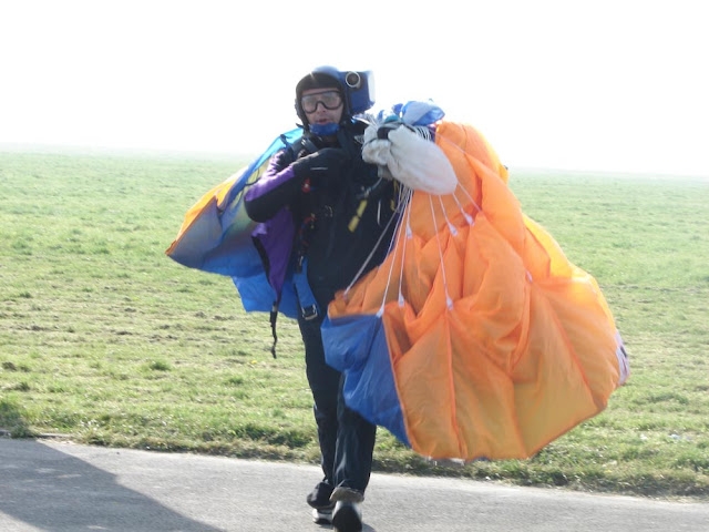 Atterrissage à Herblay (Val d Oise)